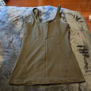 Lululemon Navy Green Tank